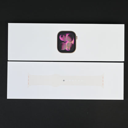 Apple Watch Series 11 GPS 42mm Rose Gold Light Blush Sport Band S/M