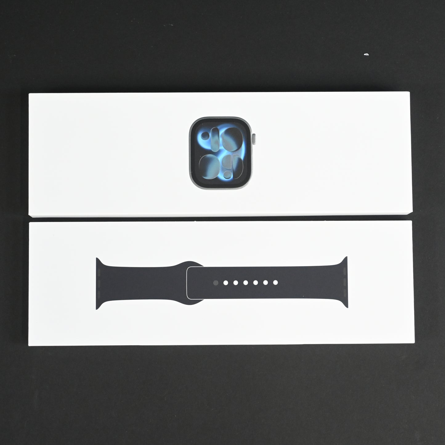 Apple Watch Series 11 GPS 46mm Space Gray Black Band M/L MEV44LW/A - Open Box