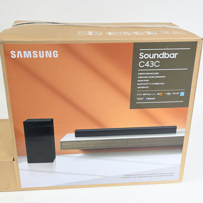 Samsung HW-C43C/ZA 2.1 ch DTS VirtualX Soundbar 270-Watts w Subwoofer - HW-C43C